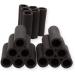 Garpet Aquarieendeko Pyramid 6er Shrimp Tube - Aquarium Decoration for Shrimp Cancer Cave & Catfish - Buy Online on GoSupps.com