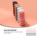Kisangel 105Pcs Silicone Teether Beads Round Colored Pacifier Clip Beads Organic Nursing Baby Chew Colorful Beads BPA- Free for DIY Crafts Teething Accessories Pink Grey White - Buy Online on GoSupps.com