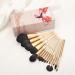Professional Makeup Brush Set - Foundation Powder Sculpting & Eyeshadow Blending - Natural Hair Beauty Tools for Flawless Application - Buy Online on GoSupps.com