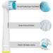 Electric Toothbrush Replacement Heads Compatible with Oral B - Precision Clean Refills for Gentle & Effective Cleaning by DeBizz (4 Pack - Buy Online on GoSupps.com