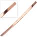 Jonoisax Pure Copper Flat Bar 2PCS - T2 Cu Rectangular Bar 2mm Thickness 500mm Length - Premium Copper Sheet for DIY Projects & Crafting - Buy Online on GoSupps.com