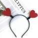 Funny Red Love Heart For Arrow Boppers Headband Valentines Day Elastic Hair Hoop Hair Accessories For Holiday Festival Photo Props Heart Arrow Boppers Headband - Buy Online on GoSupps.com