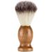 Ailife Natural Hair Shaving Brush for Men | Wooden Handle Beard Cleaning & Hairdressing Tool - Perfect for Salons & Home Use - Buy Online on GoSupps.com