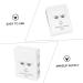 BIUDECO 1box Eyebrow Makeup Ruler Tool Convenient Eyebrow Ruler Eyebrow Tattoos Ruler 6x4.5cm White - Buy Online on GoSupps.com