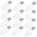 Zerodeko 20pcs Drinking Plastic Multi-Functional Empty Beverage Ing Water Case Pendant Simulated Favor Light