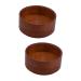 Magiclulu 2st razor cup bowl for shaving brush shaving shells made of wooden male soap razor foam bowl traditional shaving bowl shaving shaving soap shell tool man wood
