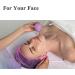 Glass Facial Suction Cups Kit - Silicone Vacuum Massage Cups Set for Anti Cellulite Lymphatic Therapy - 2 Piece Set for Eyes and Face (Purple) - Buy Online on GoSupps.com
