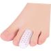 Lurrose Silicone Gel Toe Separators & Protectors - 6 Pairs | Toe Sleeves for Ingrown Toes & Corns | Assorted Colors - 4.3x1.7cm - Buy Online on GoSupps.com
