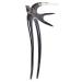 Marycrafts Black Buffalo Horn Bird Swallow Hairpin & Hair Stick - Elegant Hair Accessories - Buy Online on GoSupps.com