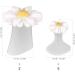 Daisy Flower Silicone Toe Separators - 8 pcs White Toe Spacers for Nail Art Pedicure - DIY Pedicure Tool - Buy Online on GoSupps.com