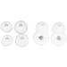 3 Pairs Noise Cancelling Silicone Ear Plugs Reusable Waterproof Earplugs for Sleeping & Swimming Easy Insertion White - Buy Online on GoSupps.com