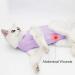 LIANZIMAU Cat Surgical Recovery Suit - Purple Medium - E-Collar Alternative & Pajama for Abdominal Wounds - Indoor Pet Clothing - Buy Online on GoSupps.com