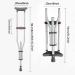 Armpit Walking Stick Folding Crutches for Adult Disabled Elderly Adjustable Armpit Crutches Lightweight Aluminum Medical Crutches Silver (1 Pair) Anniversary Lucky Star - Buy Online on GoSupps.com