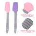 Magiclulu 4-Piece Silicone Wax Spatula Set | Hair Removal & Skincare Tools | Ideal for Waxing Supplies - Buy Online on GoSupps.com