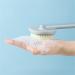 Long Handle Back Scrubber with Soap Dispenser - Exfoliating Body Shower Brush - Buy Online on GoSupps.com