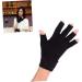 minkissy 1 Pair Black Fingerless Gloves Black Gel Spa Gloves Moisturizing Gloves Moisturizing Hand Gloves Whitening Glove Gel Gloves Mositurizing Fingerless Glove Apparel Simple - Buy Online on GoSupps.com