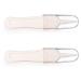 Healifty 2PCS Kids Nose Tweezers Cleaning Nipper plier Children Care Cleaner for Babies' Nose Belly Button Ears Clean Tool(White)