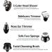 Buy Electric Razor for Men - 5 IN 1 Shaver & Beard Trimmer with 5D Floating Heads - Rechargeable & Multifunctional - Buy Online on GoSupps.com
