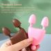 2-in-1 Roller Massage Tool for Facial & Body - Cosmetic Nose Massager & Coffee Color Massager Wheel - Buy Online on GoSupps.com