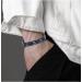 Titanium Magnetic Lymph Detox Bracelet for Weight Loss - Carbon Blue Therapy Gift for Dad - Buy Online on GoSupps.com