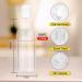 200 Pack 1.7oz/50ml Travel Plastic Empty Bottles Mini Hand Sanitizer Bulk Travel Size with Flip Cap Squeezable Refillable Container for Cosmetic Baby Shower Birthday Wedding Party Favor (200PC-CLEAR) - Buy Online on GoSupps.com