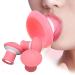 Face Exerciser Jaw Exerciser V Shape Facial Yoga for Skin Face Lifting Tighten Firm Double Chin Breathing Exercise Device Jaw Face Slimming Tool for Women and Men