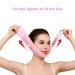 Double Chin Reducer Face Shaper V Line Mask | Soft Chin Strap for Women | Lift & Restore Skin Elasticity - Pink - Buy Online on GoSupps.com