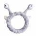 Makeup Headband - Adjustable Makeup Headband Elastic Plush Snail Eyes Headbands For Women | Cartoon Flufy Face Washing Head Hoop Cute Hair Accessories For Spa Exercise Fix Hair/5.9 * 3.93in Gray