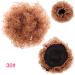 Buy Afro Synthetic Short Kinky Drawstring Ponytail - High Temperature Clip-In Hair Extension for Puff Hair Bun - Buy Online on GoSupps.com