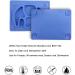 SILIVO Baby Non-Slip Silicone Suction Plate - Blue Elephant Design | Toddler Plate and Placemat for Babies Weaning - Buy Online on GoSupps.com