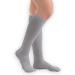 Collections Etc Women's Compression Trouser Socks Pair Moderate 15-20 mmHg Grey Large - Made in The USA
