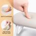 qazaa Comfort-Focused Foldable Nail Arm Rest in PU Leather Hand Pillow for Nail Art Cushion Hand Holder for Acrylic Nail Artists - Buy Online on GoSupps.com