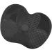kawehiop Eyeshadow Concealer Makeup Brush Cleaning Mat Hotel Portable Nonslip Eyebrow Pen Silicone Washing Pad Beauty Supplies Black - Buy Online on GoSupps.com
