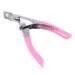 Uanratg Nail Clippers for Nails and False Acrylic Nails Easy to use Pink.
