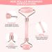 Uraqt Gua Sha & Facial Roller Set - Rosa Jade Stone Massager for Fine Lines & Glowing Skin | Perfect Valentine's Day Gift - Buy Online on GoSupps.com