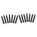 Hemoton 200 Pcs Eyeshadow Brush Kit Black Eyeshadow Brush Eyeshadow Makeup Eyeshadow Brush
