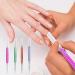 Glass Cuticle Pusher Professional Manicure Stick Nail Cuticle Remover Tools Green - Buy Online on GoSupps.com