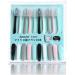 Simple Toothbrush Set - 10 Soft Fur Family Toothbrushes with Protective Sleeves | International Shipping Available - Buy Online on GoSupps.com