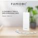 Famidoc TENS EMS Muscle Stimulator - 4 Channels 36 Modes 40 Levels for Pain Relief Therapy - Shoulder Back Neck Arms Legs - Fdes113 - Buy Online on GoSupps.com