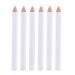 Healifty 30pcs Absorb White Pencil Nails Tools 2- In- 1 Nail Whitening Pencils Wood Pen Crayon Ballpoint Pen