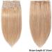 SEGO 10 Real Human Hair Extensions - Clip In 8 PCS for Volume & Length - Buy Online on GoSupps.com