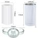ACC Sublimation Blanks 12oz Stainless Steel Sippy Cup 4-Pack - Insulated and Durable Design for Sublimation Printing - Ideal for Water, Milk, and More - Buy Online on GoSupps.com