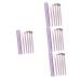 Beavorty 20 Pcs Horsehair Eyeshadow Brush Makeup Brush Flat Eyeshadow Brush Cosmetics Brush Miss Girl Tool