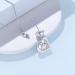 AOBOCO Sterling Silver Cat and Dog Necklace - Pet Lover Jewelry Gifts for Mom | Memorial Pendant for Ashes - Buy Online on GoSupps.com