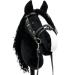 KHT aria shop hobby horsing plush horse sports toys hobby Horse trend sport dressage exercises riding without horse hobby horse from handwork size A3 A3 Grafit