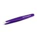 Tweezerman Exclusive Neon Purple Slant Tweezer - Hair Removal Tweezers Stainless Steel