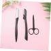 Didiseaon Nose Hair & Eyebrow Shaping Kit | Stainless Steel Beard Eyebrow Comb Razor & Facial Shaver Set for Precision Grooming - Buy Online on GoSupps.com