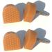 6 Pairs U-Shaped High Heel Non-Slip Tip Cap Protectors - Beige (2 Pairs Each for 8mm/9mm/10mm) | Shoe Repair Pads Cups for Noise Reduction - Buy Online on GoSupps.com