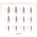 Press on Nails 3 Sets Purple French Fake Nail Pointed Long Artificail Nails Press-on Nails for Women Girls (Color : Purple) (Color : Purple) (Purple) - Buy Online on GoSupps.com
