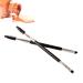 Osinee Duo Eyebrow Brush - Professional Angled Eye Brow and Spoolie Brush Set (Black) - 6PCS - Buy Online on GoSupps.com